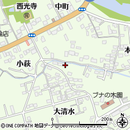 岩手県一関市萩荘駒下69周辺の地図
