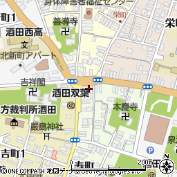 山形県酒田市寿町5-35周辺の地図