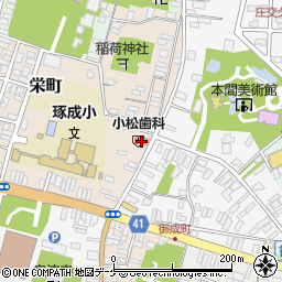 小松歯科診療所周辺の地図
