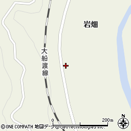 岩手県一関市川崎町門崎岩畑168周辺の地図