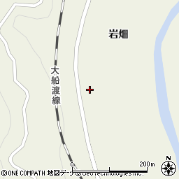 岩手県一関市川崎町門崎岩畑171周辺の地図