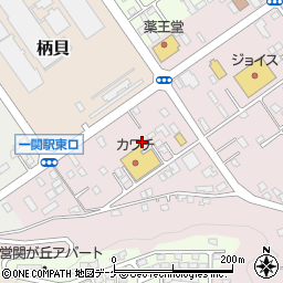 岩手県一関市三関神田周辺の地図