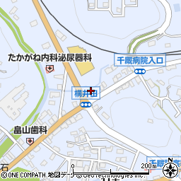 セブンイレブン一関千厩構井田店周辺の地図