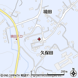 ミソノ畳店境田工場周辺の地図