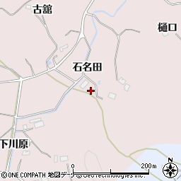 岩手県一関市千厩町磐清水石名田17周辺の地図