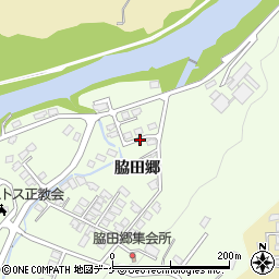 岩手県一関市萩荘（脇田郷）周辺の地図