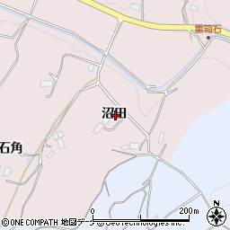 岩手県一関市千厩町磐清水沼田周辺の地図