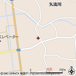 山形県酒田市生石矢口51-2周辺の地図