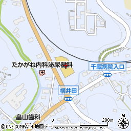 岩手県一関市千厩町千厩構井田42-3周辺の地図