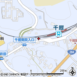 スタジオセン周辺の地図