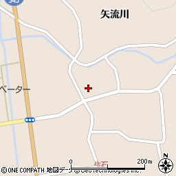 山形県酒田市生石矢流川82周辺の地図