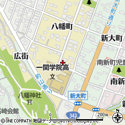 岩手県一関市八幡町4-21周辺の地図