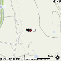 岩手県一関市滝沢（川原田）周辺の地図