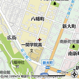 岩手県一関市八幡町4-23周辺の地図