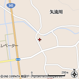 山形県酒田市生石矢流川93周辺の地図