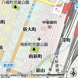 岩手日日新聞社周辺の地図