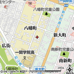 一関卓球センター周辺の地図