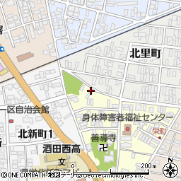 山形県酒田市北今町5周辺の地図