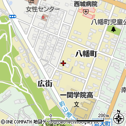 岩手県一関市八幡町3-26周辺の地図