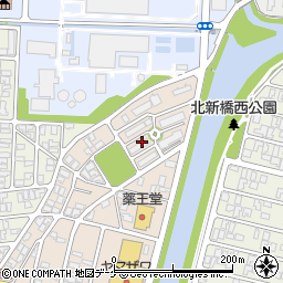 市営旭新町アパート周辺の地図