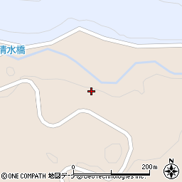 山形県酒田市生石京田山周辺の地図