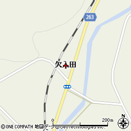 岩手県一関市室根町折壁欠入田周辺の地図