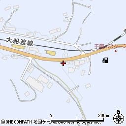 岩手県一関市千厩町千厩上駒場318周辺の地図