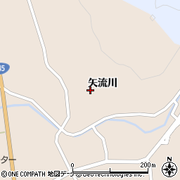 山形県酒田市生石矢流川302周辺の地図
