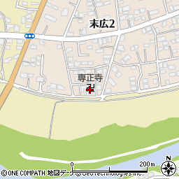 専正寺周辺の地図