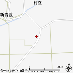 山形県酒田市新青渡村立89-5周辺の地図