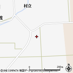 山形県酒田市新青渡村立3周辺の地図