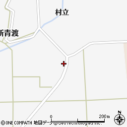 山形県酒田市新青渡村立6-40周辺の地図