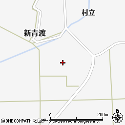 山形県酒田市新青渡広面田2周辺の地図