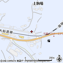 岩手県一関市千厩町千厩上駒場224-3周辺の地図