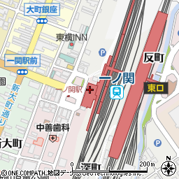 一ノ関駅 岩手県一関市 駅 路線図から地図を検索 マピオン
