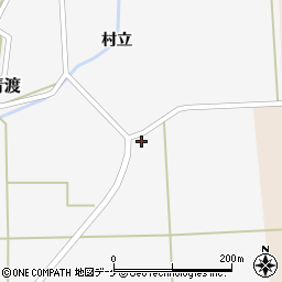 山形県酒田市新青渡東割36-1周辺の地図