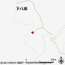 宮城県気仙沼市下八瀬198周辺の地図