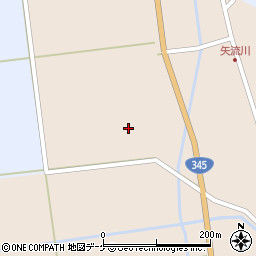 山形県酒田市生石関道周辺の地図