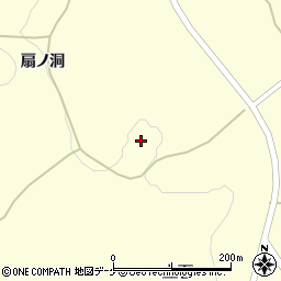 岩手県一関市千厩町清田戸谷場周辺の地図