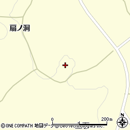 岩手県一関市千厩町清田（戸谷場）周辺の地図