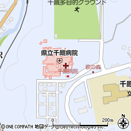 岩手県立千厩病院周辺の地図