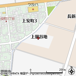 山形県酒田市吉田新田上興谷地周辺の地図