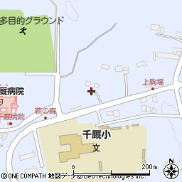 岩手県一関市千厩町千厩上駒場49-2周辺の地図