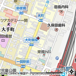 メガネの視光堂中央店周辺の地図