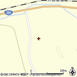 岩手県一関市千厩町清田桃園周辺の地図
