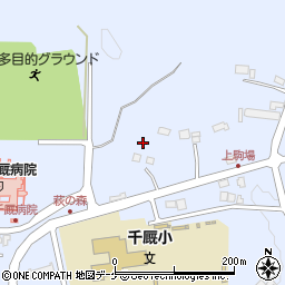 岩手県一関市千厩町千厩上駒場49-1周辺の地図