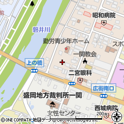 株式会社モリオカ大東　一関支店周辺の地図