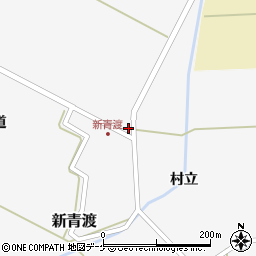 山形県酒田市新青渡村立11周辺の地図