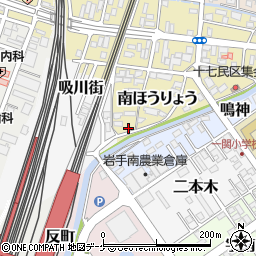 岩手県一関市南ほうりょう55周辺の地図