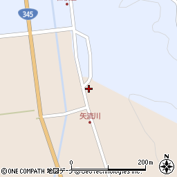 山形県酒田市生石矢流川340周辺の地図
